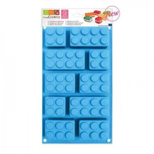 Molde de silicona para pasteles - bloques de Lego