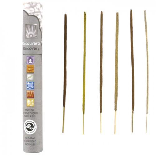 14 natural Ayurvedic incense sticks - Discovery box 14 natural Ayurvedic incense sticks - Discovery box