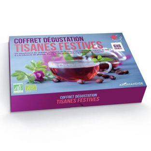 Caja de degustación de tisanas festivas - 36 bolsitas
