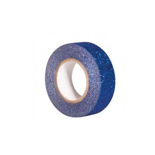 Glitter tape 5 m x 1,5 cm - bleu nuit