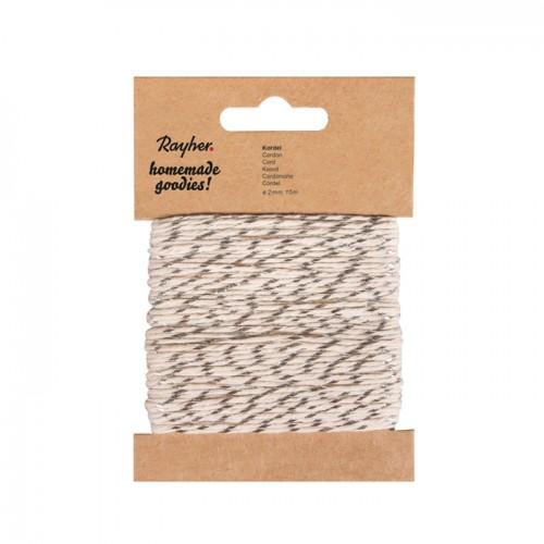 Twine 15 m - silver-white Twine 15 m - silver-white
