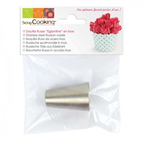 Stainless steel Russian icing nozzle - Wild rose
