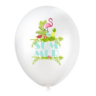 6 ballons gonflables - Summer - Ø 28 cm