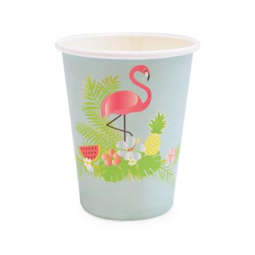 8 paper cups 25 cl - summer