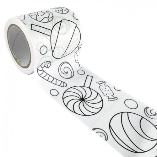 Masking tape para personalizar - Dulces 4,6 cm x 5 m Masking tape para personalizar - Dulces 4,6 cm x 5 m