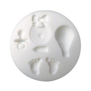 Mini Silicone Mold for FIMO Paste - Birth