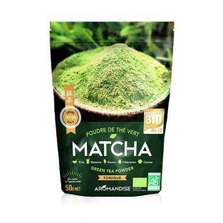 Polvo de té verde orgánico japonés Matcha 50 g