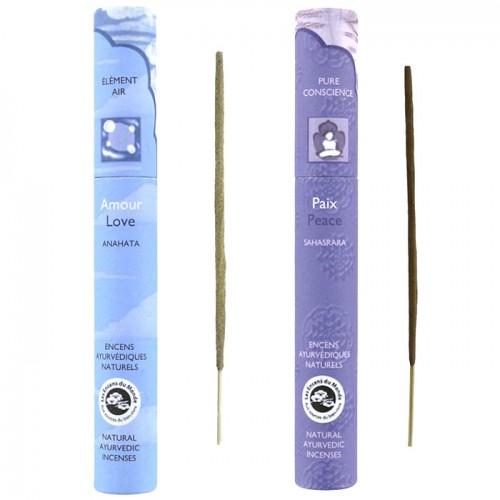 Ayurvedic incense 32 sticks - Love & Peace