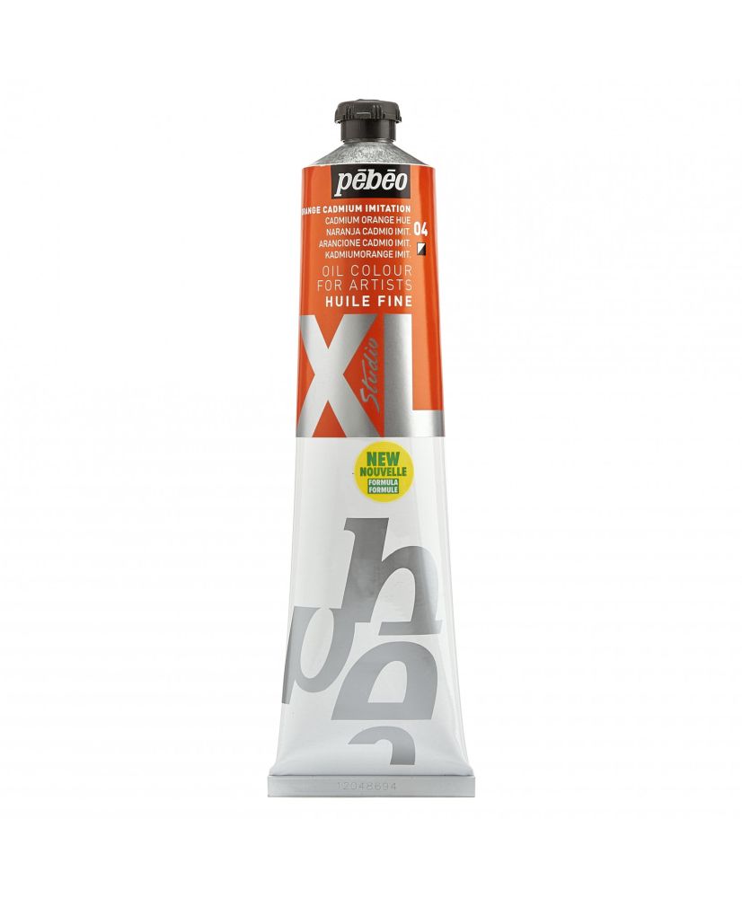 Pittura ad olio XL Studio - Arancio cadmio - 200 ml
