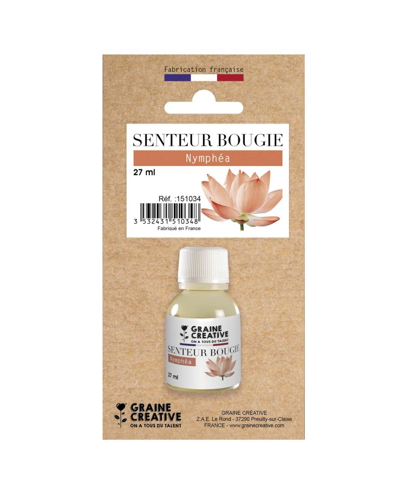 Parfum Pour Bougie - Senteur Nymphéa - 27 ml