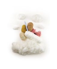 Adorable lapin anneau dentition, amigurumi en crochet pour bébé