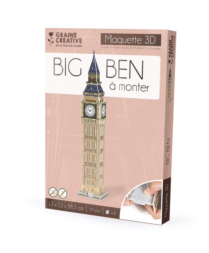 Big Ben - La Maquette en Bois