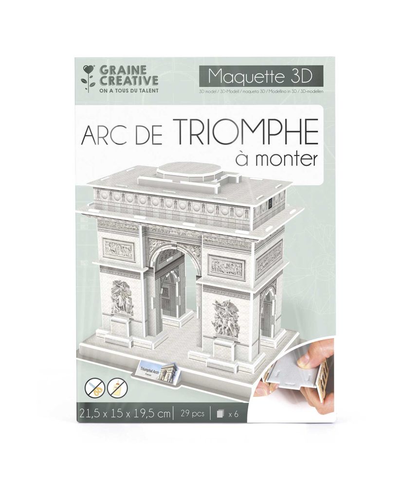 Maquette à construire Arc de Triomphe