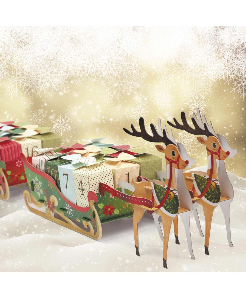 Decoden Phone Case DIY Kit Christmas Tree Santa Sleigh Reindeer