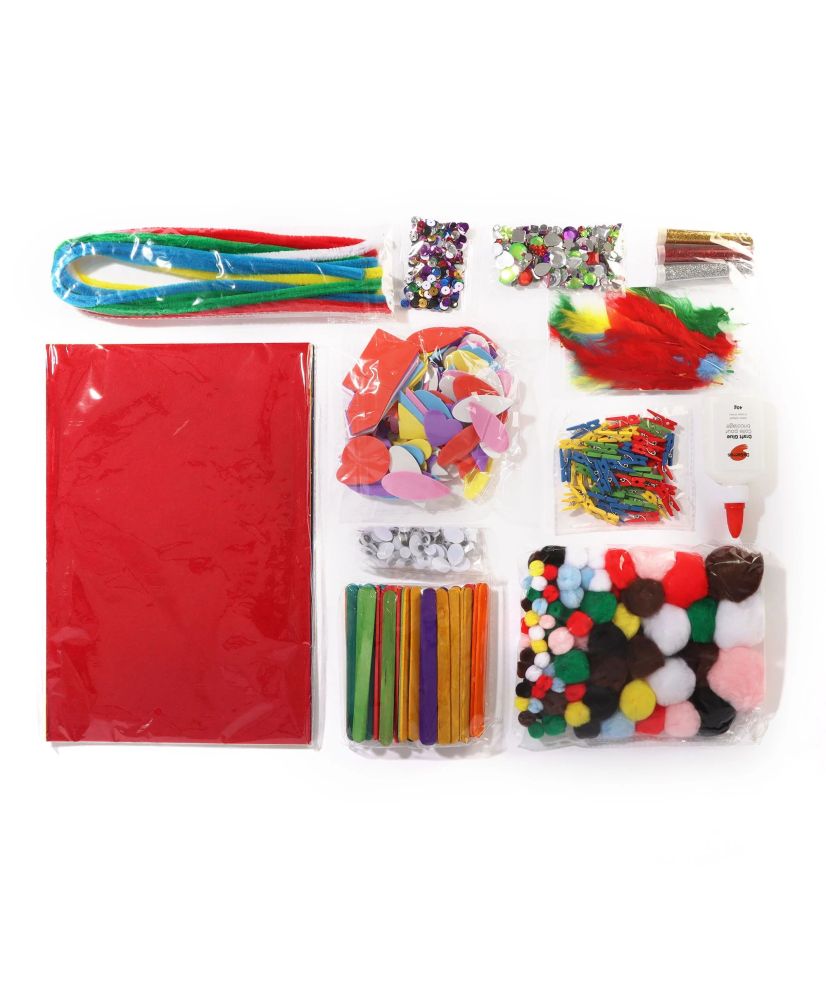 Caja de bricolaje para niños - 1200 piezas para crear
