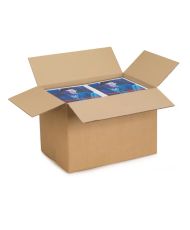 15 cartons d'emballage 25 x 15 x 14 cm - Simple cannelure - Raja