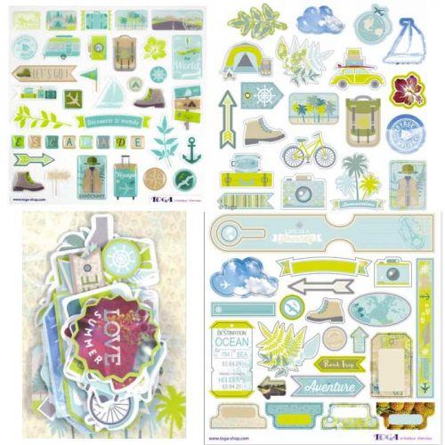 Escapade Cut-outs & stickers kit