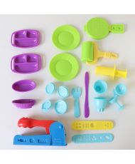 Kit créatif pâte à modeler Squeezy 5 Pots + Accessoires Joustra - Autres  jeux créatifs