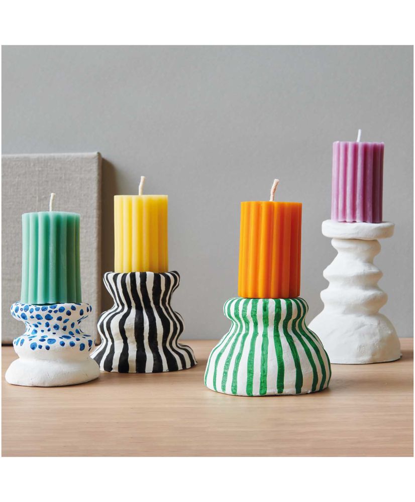 Créez des bougies élégantes : Moule Cylindre ø50mm par Graine Créative