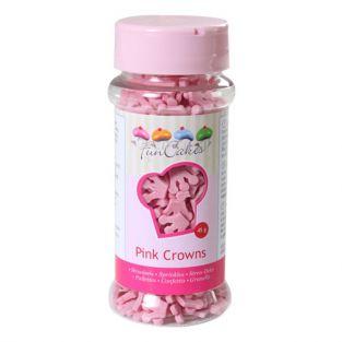 Sprinkles pink Crowns of princess - 45 g