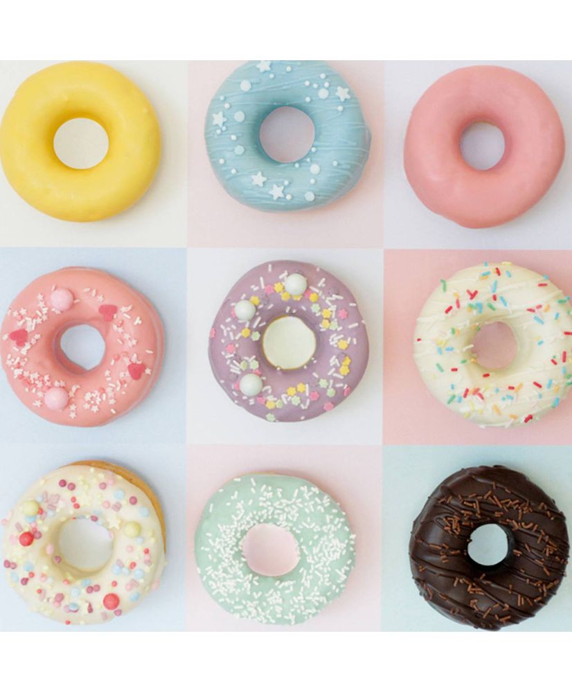 Molde Silicona Donuts x 6 - Gadgets pasteleros