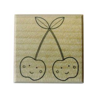 Wooden stamp - Cherries