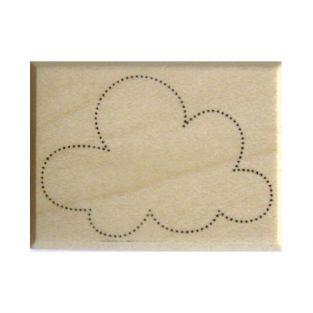 Wooden stamp - Cloud