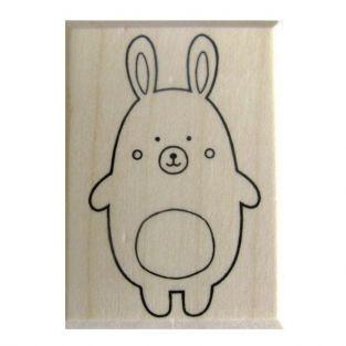 Wooden stamp - Rabbit