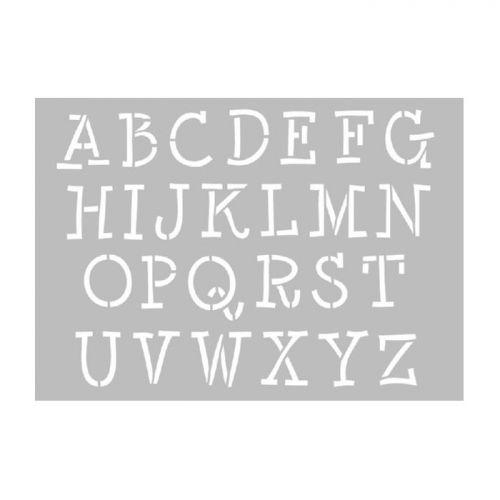 Stencil - Capital letters