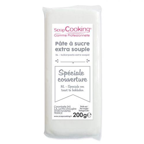 Easy-to-roll sugar paste 200 g - white
