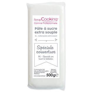 Easy-to-roll sugar paste 500 g - white
