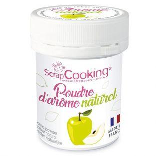 Aroma alimentario natural en polvo 15 g - Manzana