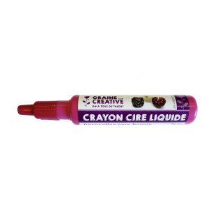 Liquid wax pen for candle - red