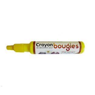 Liquid wax pen for candle - yellow