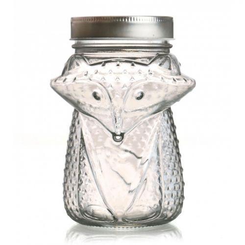 Glass jar with lid 55 cl - Fox