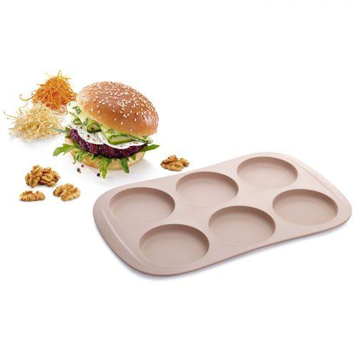 Moule à buns en silicone x 6 - Tescoma