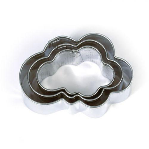 3 mini cookie cutters - Clouds