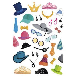 120 stickers - Accessories & costume