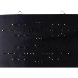 Coffret String Art - Tableau noir Flèches déco art filaire 22 x 22 cm