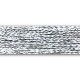 Baker's twine 100 m - silver and white