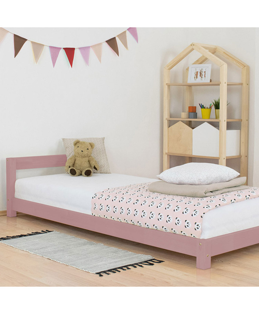 Letto per bambini DREAMY 90 x 180 rosa pastello