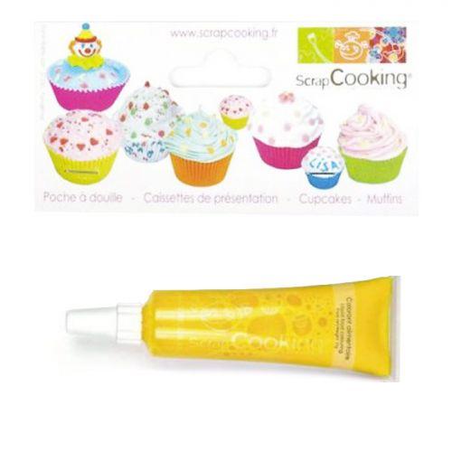 Liquid food coloring - tube 20 g - Yellow Liquid food coloring - tube 20 g - Yellow