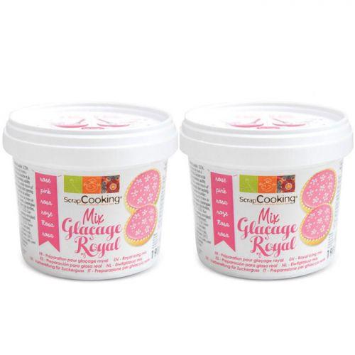 Preparation for pink royal icing 380 g