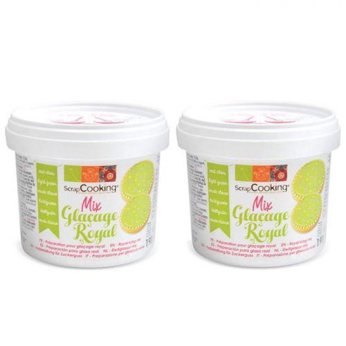 Preparation for light green royal icing 380 g
