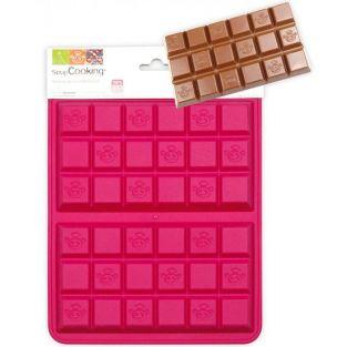Moule en silicone pour 2 tablettes de chocolat