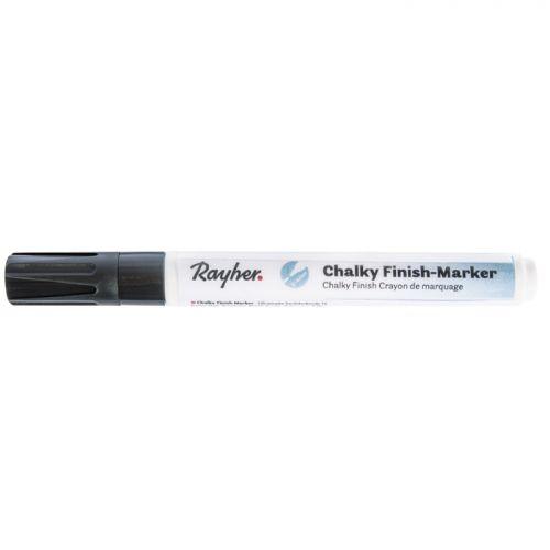 Marqueur-craie à pointe ronde 2-4 mm Chalky Finish - Noir Marqueur-craie à pointe ronde 2-4 mm Chalky Finish - Noir