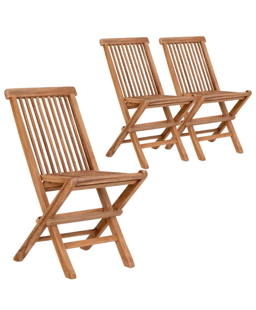 Childrens folding top garden chairs