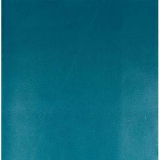 Faux leather 68 x 50 cm - petrol blue