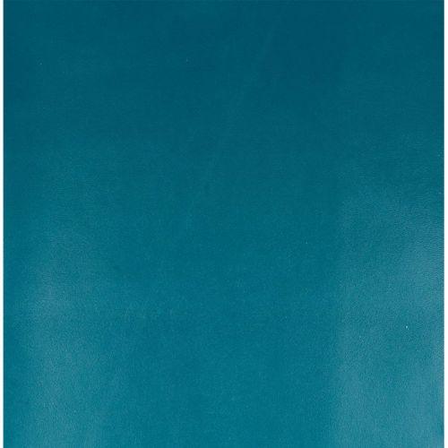 Faux leather 68 x 50 cm - petrol blue
