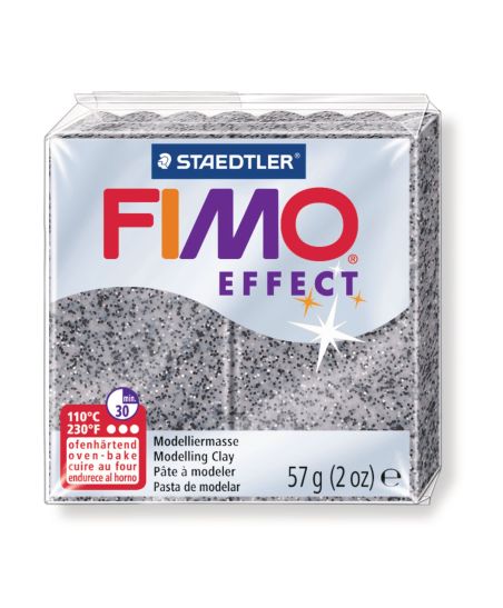 Pâte polymère Fimo Effect 57g Granit